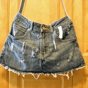 Boss Lady 70's Chic Blue Jean Purse